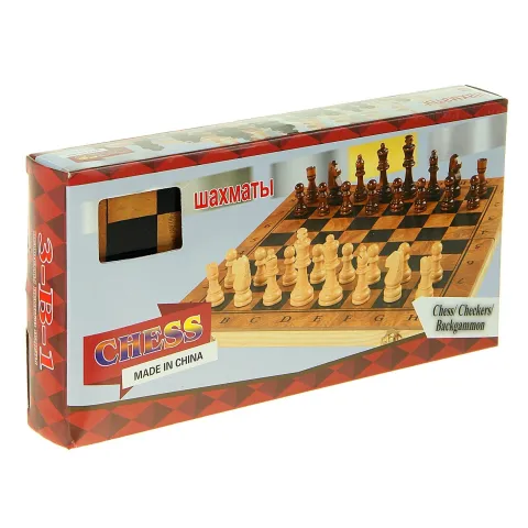 Нарды Шашки Шахматы 3 в 1 SM-8C Нарды Шашки Шахматы 3 в 1 SM-8C