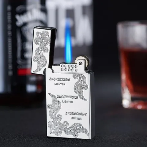 Straight кремниевая турбо зажигалка Straight кремниевая турбо зажигалка