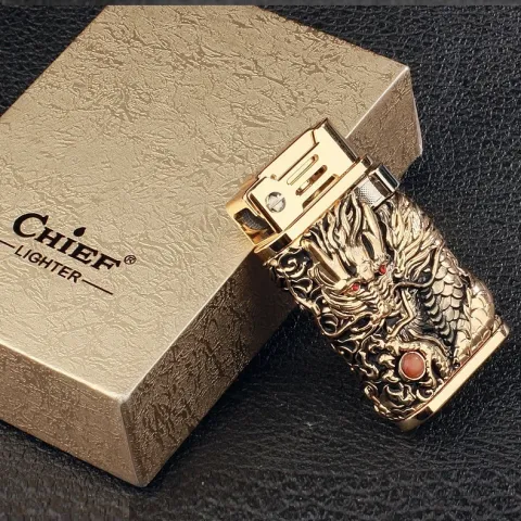 Chief CF218-30Y бензиновая зажигалка Chief CF218-30Y бензиновая зажигалка
