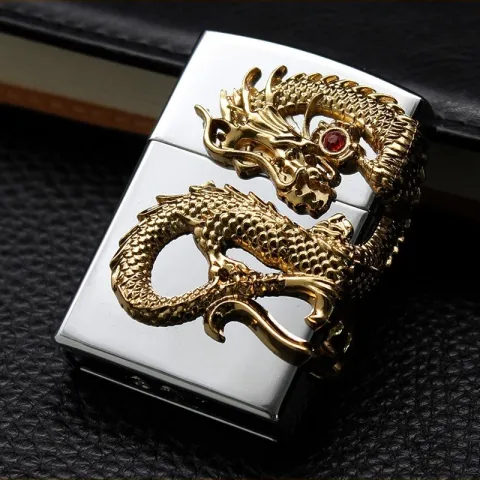 Jurassic Dragon Z1203 кремниевая зажигалка Jurassic Dragon Z1203 кремниевая зажигалка