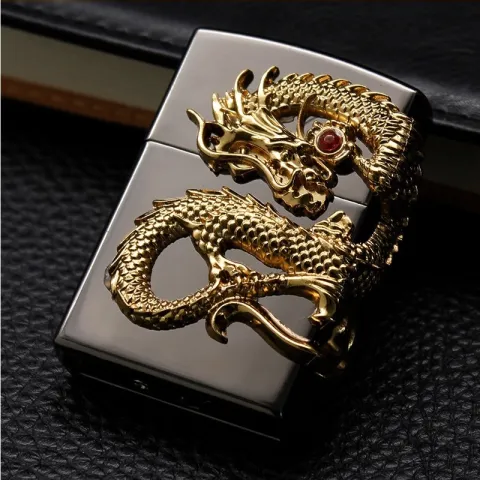 Jurassic Dragon Z1203 кремниевая зажигалка Jurassic Dragon Z1203 кремниевая зажигалка