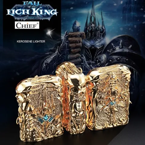 Chief CF0999 World of Warcraft бензиновая зажигалка Chief CF0999 World of Warcraft бензиновая зажигалка