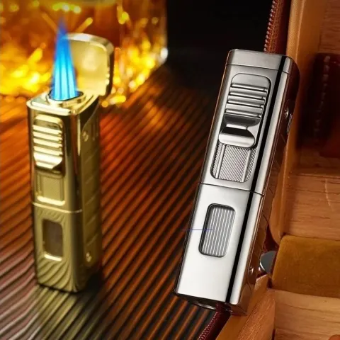TH608 турбо зажигалка для сигар TH608 турбо зажигалка для сигар