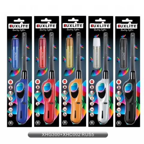 LUXLITE XHG300+XHC002 RUS5 бытовая зажигалка с газовым баллоном LUXLITE XHG300+XHC002 RUS5 бытовая зажигалка с газовым баллоном