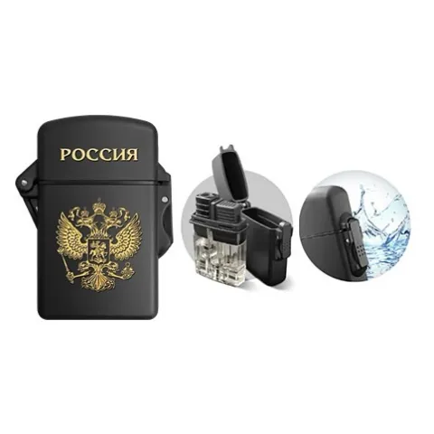 Zengaz Gold Eagle ZL-4 Case Jet турбо зажигалка заправляемая Zengaz Gold Eagle ZL-4 Case Jet турбо зажигалка заправляемая