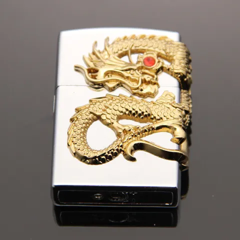 Jurassic Dragon Z1203 кремниевая зажигалка Jurassic Dragon Z1203 кремниевая зажигалка