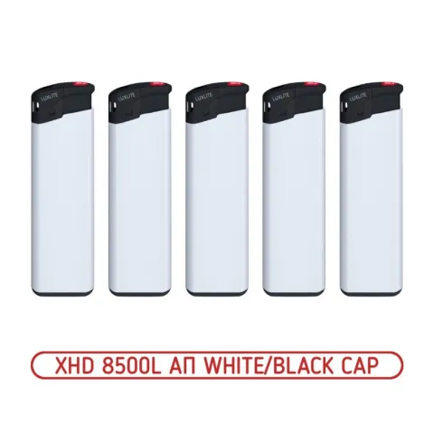Luxlite XHD8500L АП White/Black Cap пьезо зажигалка для нанесения СТМ Luxlite XHD8500L АП White/Black Cap пьезо зажигалка для нанесения СТМ
