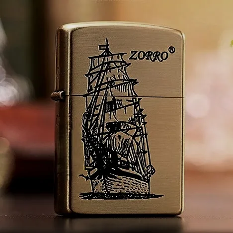 Zorro Z8023A бензиновая зажигалка Zorro Z8023A бензиновая зажигалка