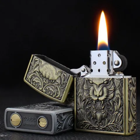 Zorro ZK22-1 бензиновая зажигалка Zorro ZK22-1 бензиновая зажигалка