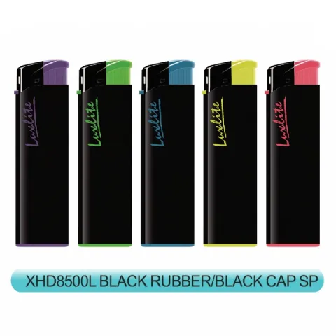Luxlite XHD 8500L Black Rubber SP пьезо зажигалка Luxlite XHD 8500L Black Rubber SP пьезо зажигалка