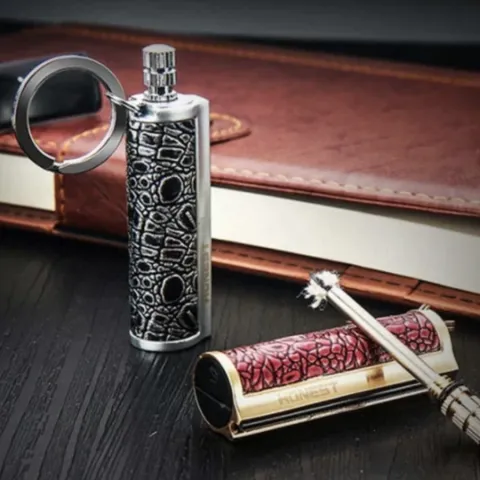 Honest BCZ227 бензиновая зажигалка - спичка с кольцом для ключей Honest BCZ227 бензиновая зажигалка - спичка с кольцом для ключей