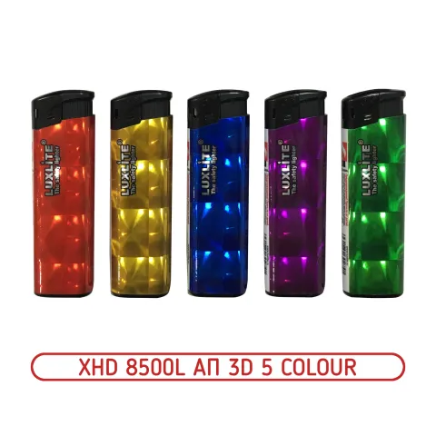 XHD 8500L АП 3D 5 Сolour пьезо зажигалка XHD 8500L АП 3D 5 Сolour пьезо зажигалка