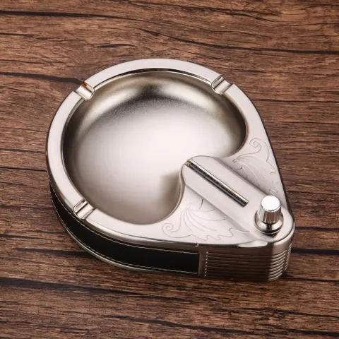 Honest BCG001-1 настольная бензиновая зажигалка - пепельница Honest BCG001-1 настольная бензиновая зажигалка - пепельница
