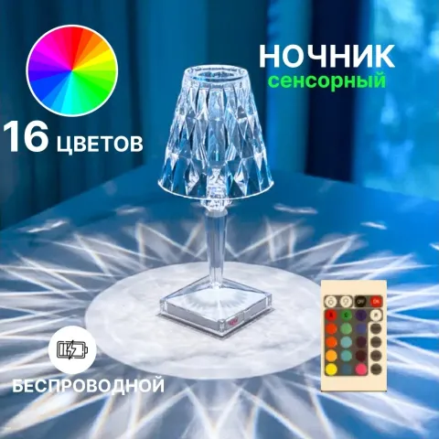 Rose Diamond Table Lamp 04 ночник Rose Diamond Table Lamp 04 ночник