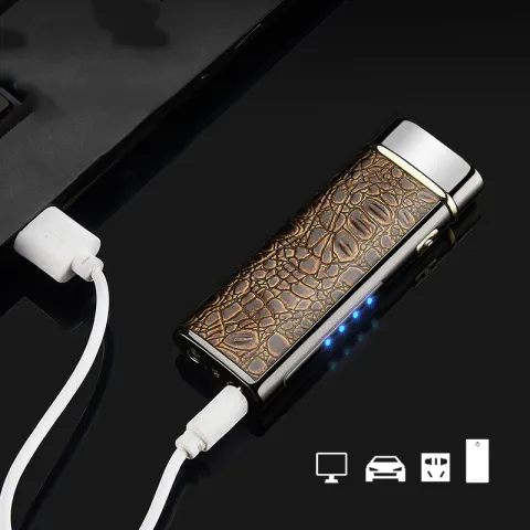 Aomai 2350 электроимпульсная USB зажигалка с фонариком Aomai 2350 электроимпульсная USB зажигалка с фонариком