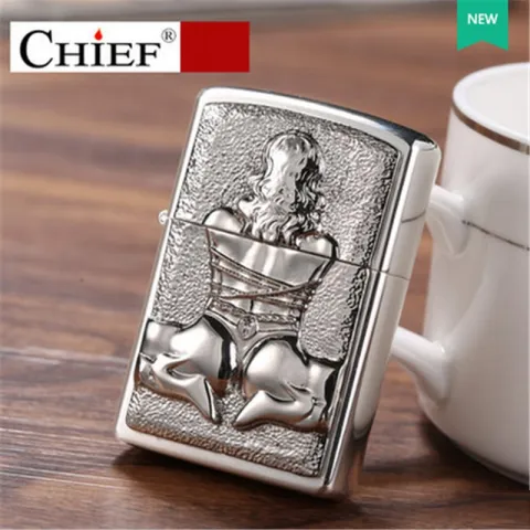 Chief CF1022G бензиновая зажигалка Chief CF1022G бензиновая зажигалка