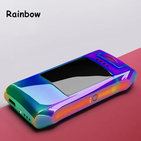 Jobon ZB-888 сенсорная электроимпульсная USB зажигалка с встроеннойигрой Jobon ZB-888 сенсорная электроимпульсная USB зажигалка с встроеннойигрой
