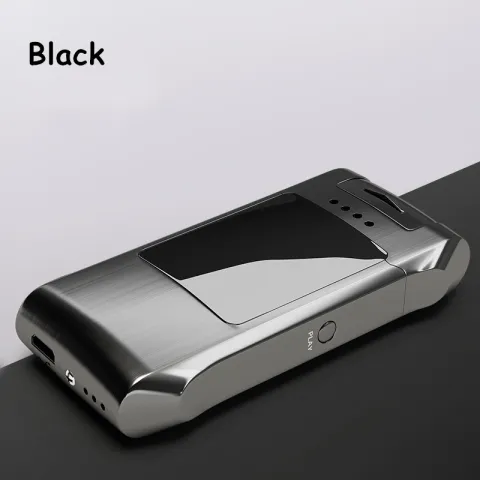 Jobon ZB-888 сенсорная электроимпульсная USB зажигалка с встроеннойигрой Jobon ZB-888 сенсорная электроимпульсная USB зажигалка с встроеннойигрой