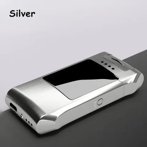 Jobon ZB-888 сенсорная электроимпульсная USB зажигалка с встроеннойигрой Jobon ZB-888 сенсорная электроимпульсная USB зажигалка с встроеннойигрой