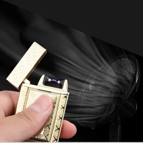 Tiger TW900 S-01 электроимпульсная USB зажигалка 