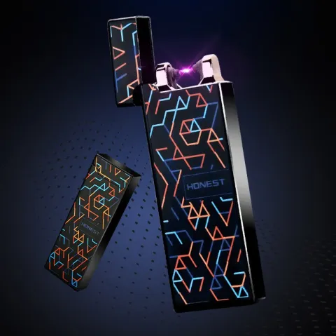 Honest BCZ4056-5 электроимпульсная USB зажигалка Honest BCZ4056-5 электроимпульсная USB зажигалка