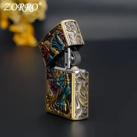 Zorro ZK29-201 бензиновая зажигалка Zorro ZK29-201 бензиновая зажигалка