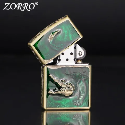 Zorro ZK28-1 бензиновая зажигалка Zorro ZK28-1 бензиновая зажигалка