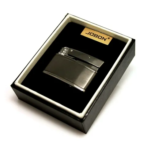 Jobon ZB-658A Graphite бензиновая зажигалка Jobon ZB-658A Graphite бензиновая зажигалка