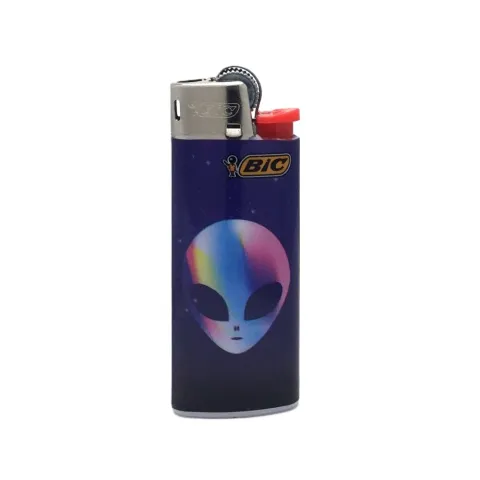 Bic J25 mini Alien кремниевая зажигалка Bic J25 mini Alien кремниевая зажигалка