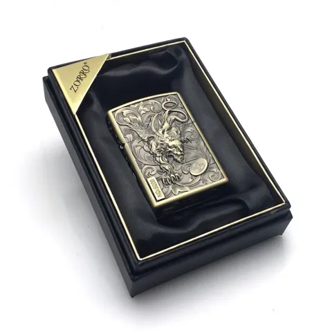 Zorro ZK23-1 бензиновая зажигалка Zorro ZK23-1 бензиновая зажигалка