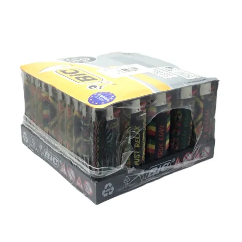 Bic J25 mini Reggae кремниевая зажигалка Bic J25 mini Reggae кремниевая зажигалка