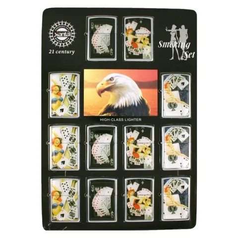 Jiantai Карты бензиновые зажигалки Jiantai Карты бензиновые зажигалки