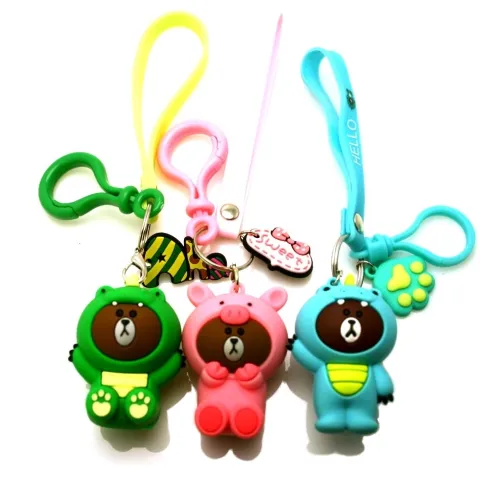 Hello Bear брелок силиконовый Hello Bear брелок силиконовый
