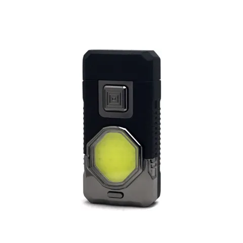 Cob 9015B кремниевая турбо зажигалка 2 огня с фонариком Cob 9015B кремниевая турбо зажигалка 2 огня с фонариком