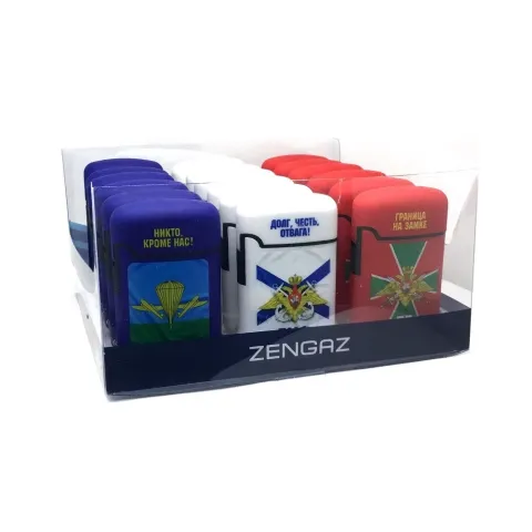 Zengaz Army Mega Jet ZL-3 турбо зажигалка заправляемая