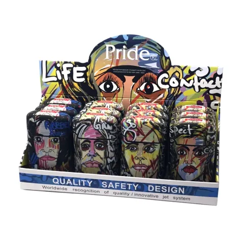 Pride Art Face Single Jet Flame EWT-600 турбо зажигалка Pride Art Face Single Jet Flame EWT-600 турбо зажигалка