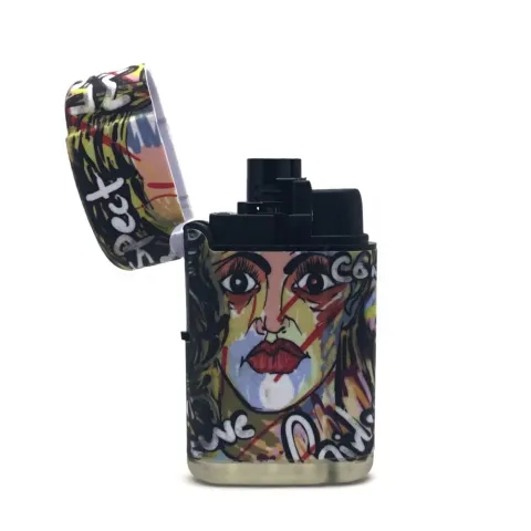 Pride Art Face Single Jet Flame EWT-600 турбо зажигалка Pride Art Face Single Jet Flame EWT-600 турбо зажигалка