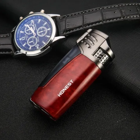Honest BCZ3032-1 турбо зажигалка для сигар Honest BCZ3032-1 турбо зажигалка для сигар
