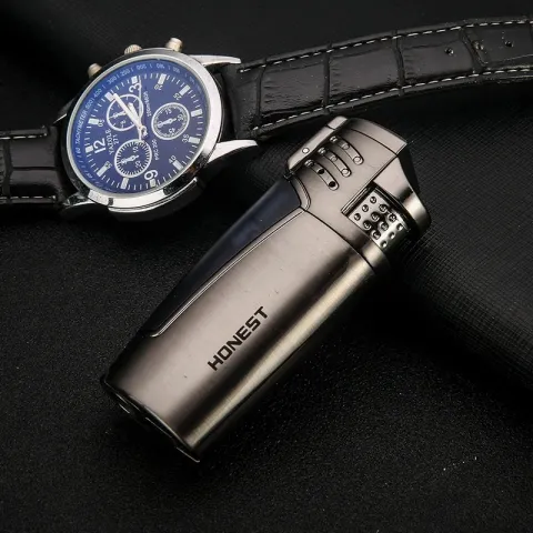 Honest BCZ3032-1 турбо зажигалка для сигар Honest BCZ3032-1 турбо зажигалка для сигар