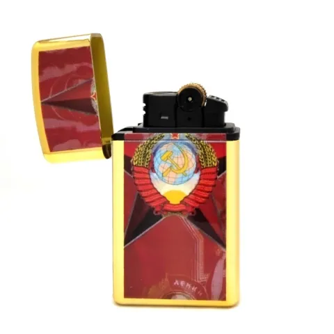 Oney MJ-01(02) турбо зажигалка в металлическом чехле Oney MJ-01(02) турбо зажигалка в металлическом чехле