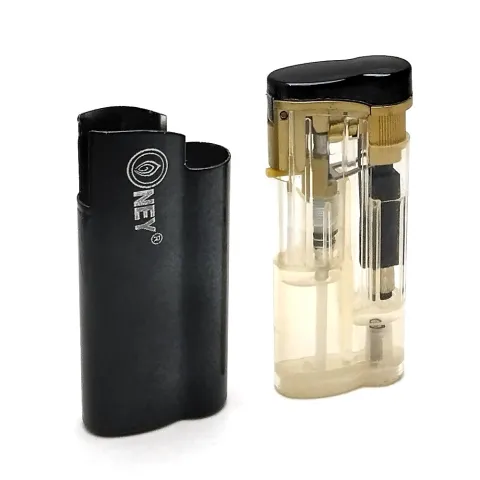 Oney JM-08 турбо зажигалка в металлическом чехле Oney JM-08 турбо зажигалка в металлическом чехле