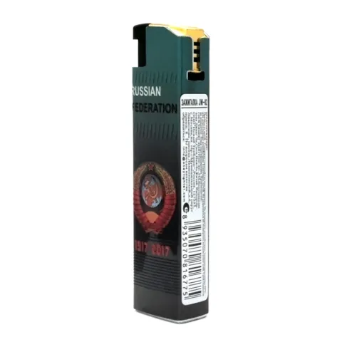 Oney JM-02(07) Великая История турбо зажигалка в металлическом чехле Oney JM-02(07) Великая История турбо зажигалка в металлическом чехле