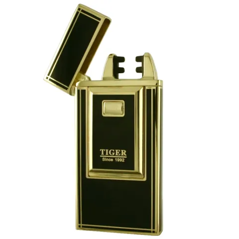 TIGER TW915 B1 электроимпульсная USB зажигалка TIGER TW915 B1 электроимпульсная USB зажигалка