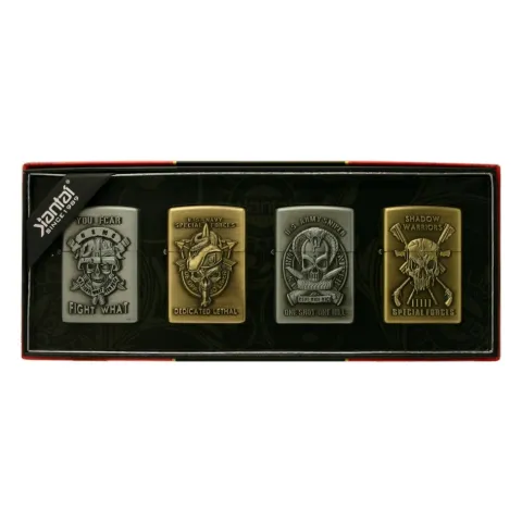 Jiantai Черепа 4 бензиновые зажигалки Jiantai Черепа 4 бензиновые зажигалки