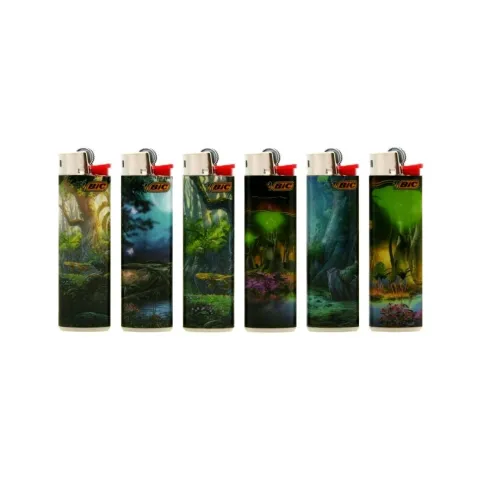 Bic J3 "Sci Fi Land" кремниевая зажигалка