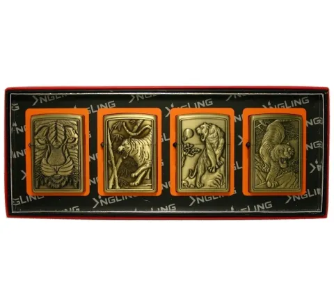 Jiangling Тигры бензиновые зажигалки Jiangling Тигры бензиновые зажигалки