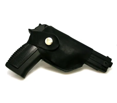 608 Leather machine пистолет турбо зажигалка в кобуре