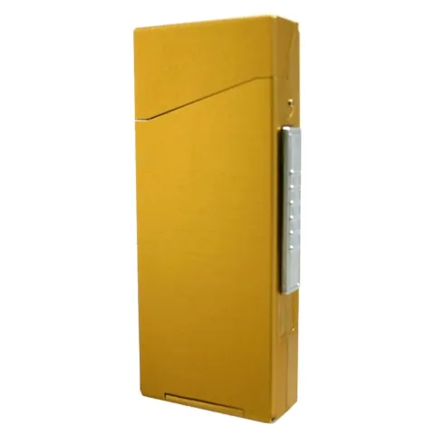 DH-9002 кейс для тонких сигарет со встроенной USB зажигалкой 