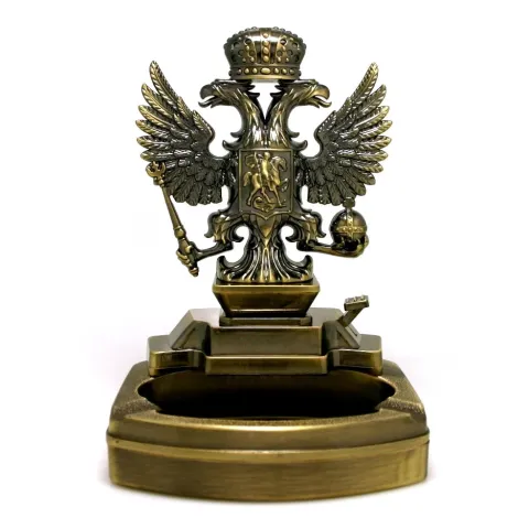 DINGHAO A806 "Двуглавый орел" настольная зажигалка - пепельница DINGHAO A806 "Двуглавый орел" настольная зажигалка - пепельница