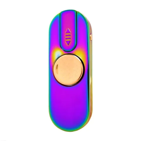 Hetai HT210 USB зажигалка - спиннер 2 в 1 с подсветкой Hetai HT210 USB зажигалка - спиннер 2 в 1 с подсветкой